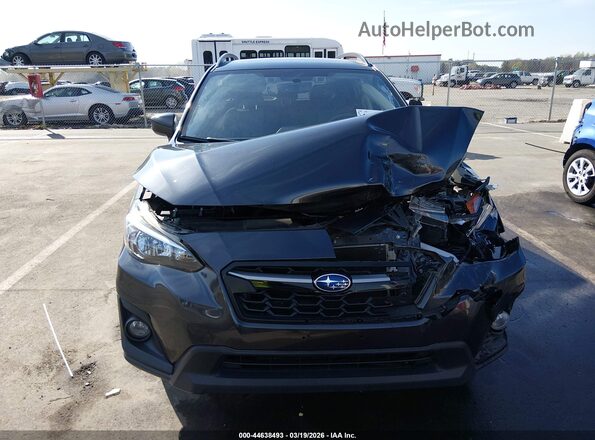 JF2GTAEC1KH391017 2019 SUBARU CROSSTREK Gray Widok zestawu wskaźników