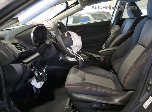 JF2GTAEC1PH255610 2023 SUBARU CROSSTREK Gray წინა სალონის ხედი