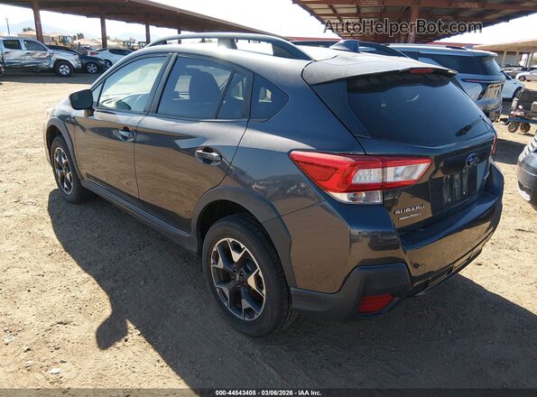 JF2GTAEC2KH328007 2019 SUBARU CROSSTREK Gray 
