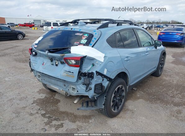 JF2GTAEC3N8263169 2022 SUBARU CROSSTREK Blue Задня права чверть