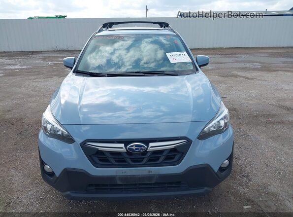 JF2GTAEC3N8263169 2022 SUBARU CROSSTREK Blue Вид задньої частини салону