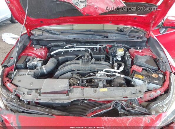 JF2GTAEC4LH255806 2020 SUBARU CROSSTREK Red Հետևի տեսք
