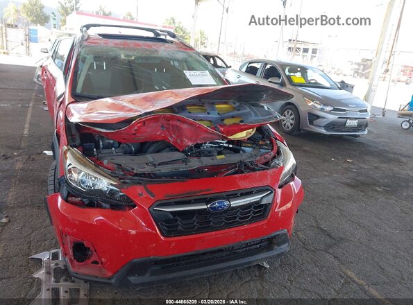 JF2GTAEC4LH255806 2020 SUBARU CROSSTREK Red Սարքավորումների վահանակի տեսք