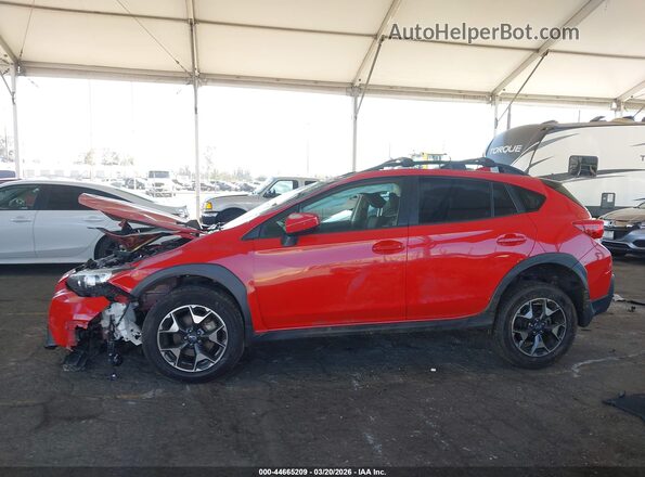 JF2GTAEC4LH255806 2020 SUBARU CROSSTREK Red Սալոնի 360 աստիճան տեսք
