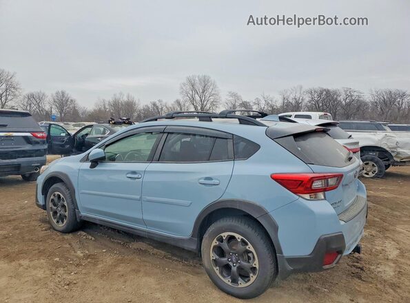 JF2GTAEC4PH209933 2023 SUBARU CROSSTREK Синий Задняя левая четверть