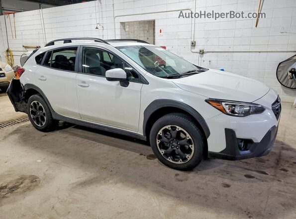 JF2GTAEC6MH394093 2021 SUBARU CROSSTREK Белый Передняя правая четверть