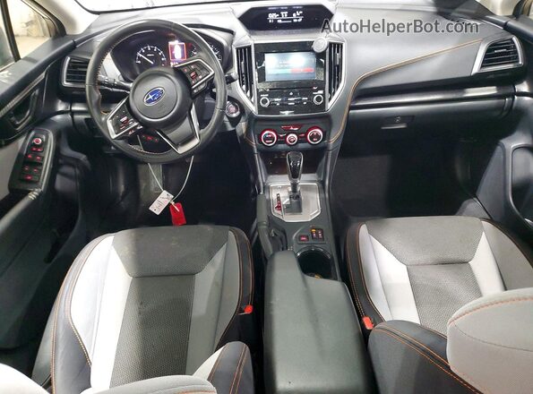 JF2GTAEC6MH394093 2021 SUBARU CROSSTREK Белый Вид панели приборов