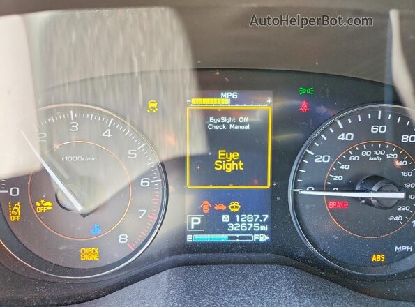 JF2GTAEC8L8252357 2020 SUBARU CROSSTREK Red 