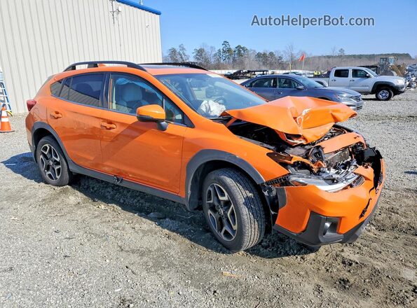 JF2GTALC0JH203878 2018 SUBARU CROSSTREK Orange Առջևի աջ