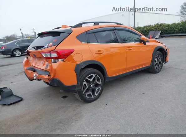 JF2GTALC5JH227514 2018 SUBARU CROSSTREK Orange Trasero derecho