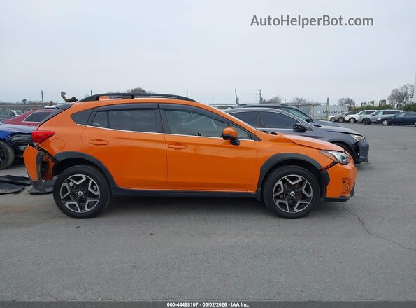 JF2GTALC5JH227514 2018 SUBARU CROSSTREK Orange Vista interior trasera