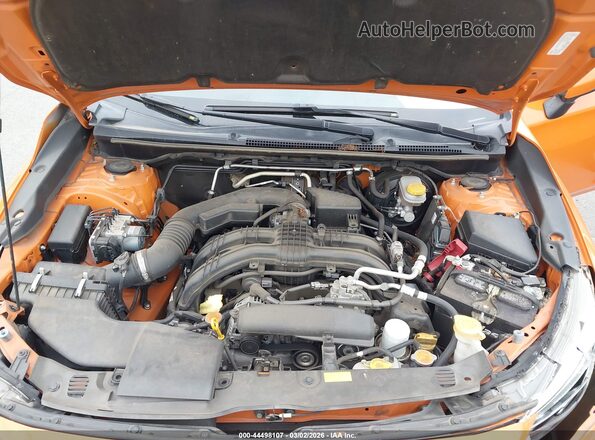 JF2GTALC5JH227514 2018 SUBARU CROSSTREK Orange Vista trasera