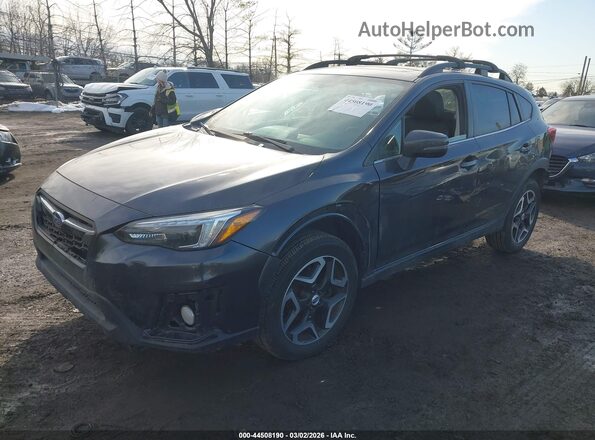 JF2GTAMC3J8274197 2018 SUBARU CROSSTREK Серый Передняя левая четверть