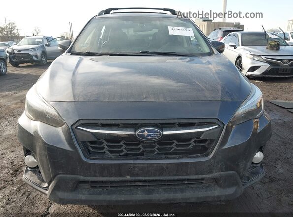 JF2GTAMC3J8274197 2018 SUBARU CROSSTREK Серый Вид щитка приборов