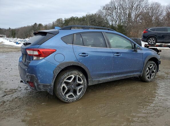 JF2GTAMC3K8228175 2019 SUBARU CROSSTREK Blue Задня права чверть