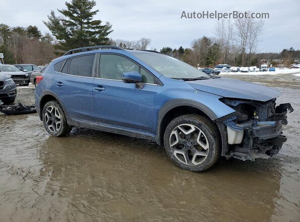 JF2GTAMC3K8228175 2019 SUBARU CROSSTREK Blue Передня права чверть