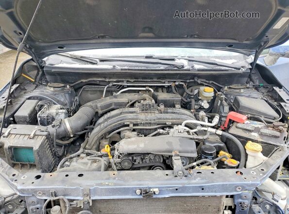JF2GTAMC3K8228175 2019 SUBARU CROSSTREK Blue Вид підкапотного простору