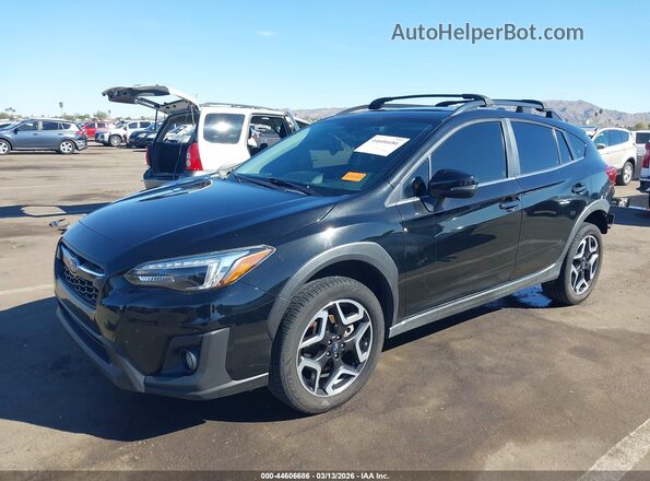 JF2GTANC2KH379796 2019 SUBARU CROSSTREK Black 