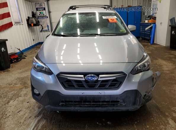 JF2GTAPC1M8358440 2021 SUBARU CROSSTREK Silver Դիմացի տեսք