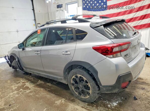 JF2GTAPC1M8358440 2021 SUBARU CROSSTREK Silver Հետևի ձախ