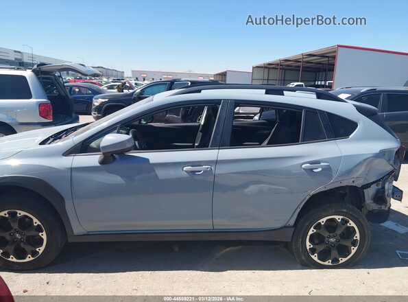 JF2GTAPC2M8329173 2021 SUBARU CROSSTREK Light Blue Սալոնի 360 աստիճան տեսք