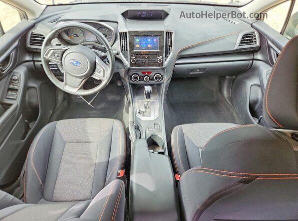 JF2GTAPC2MH208031 2021 SUBARU CROSSTREK Black Առջևի վահանակի տեսք