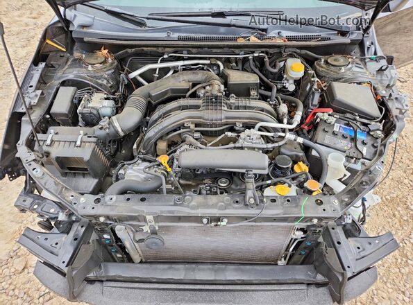 JF2GTAPC2MH208031 2021 SUBARU CROSSTREK Black Շարժիչի բաժամունքի տեսք