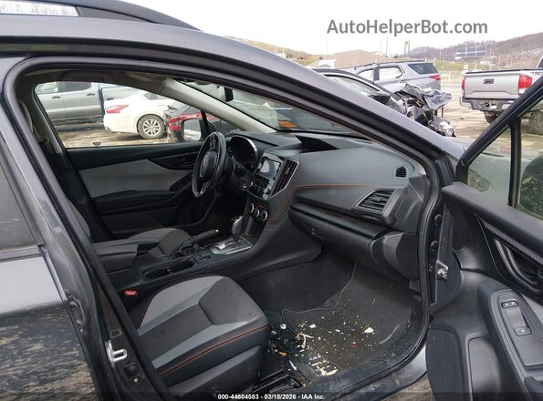 JF2GTAPC2NH215336 2022 SUBARU CROSSTREK Gray Вид салону спереду