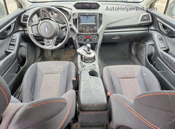 JF2GTAPC3M8684014 2021 SUBARU CROSSTREK Blue Dashboard view