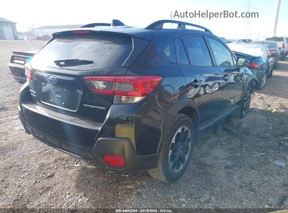 JF2GTAPC5M8251553 2021 SUBARU CROSSTREK Black უკანა მარჯვენა