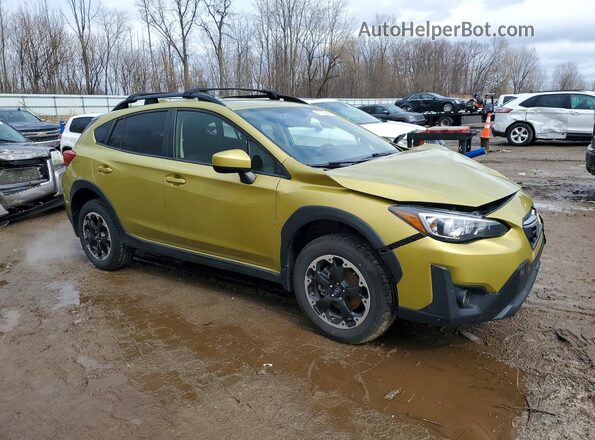 JF2GTAPC5NH208946 2022 SUBARU CROSSTREK Зеленый Передняя правая четверть