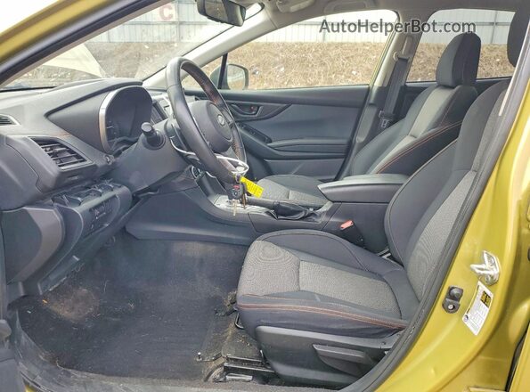 JF2GTAPC5NH208946 2022 SUBARU CROSSTREK Зеленый Вид салона спереди