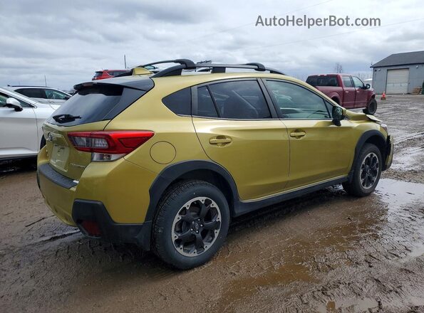 JF2GTAPC5NH208946 2022 SUBARU CROSSTREK Зеленый Задняя правая четверть