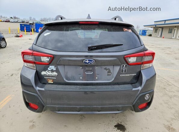 JF2GTAPC7M8220823 2021 SUBARU CROSSTREK Gray Հետևի տեսք