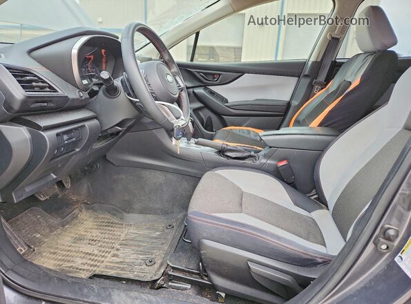 JF2GTAPC7M8220823 2021 SUBARU CROSSTREK Gray Սալոնի դիմացի տեսք