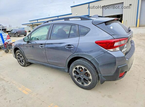 JF2GTAPC7M8220823 2021 SUBARU CROSSTREK Gray Հետևի ձախ