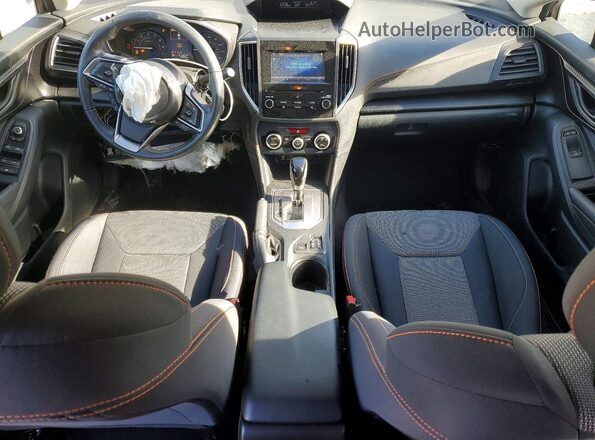 JF2GTAPC7M8281735 2021 SUBARU CROSSTREK White Առջևի վահանակի տեսք