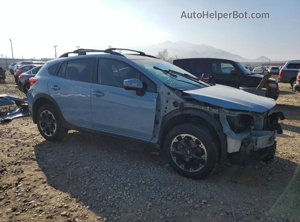 JF2GTAPC8M8294901 2021 SUBARU CROSSTREK Blue Przód prawy