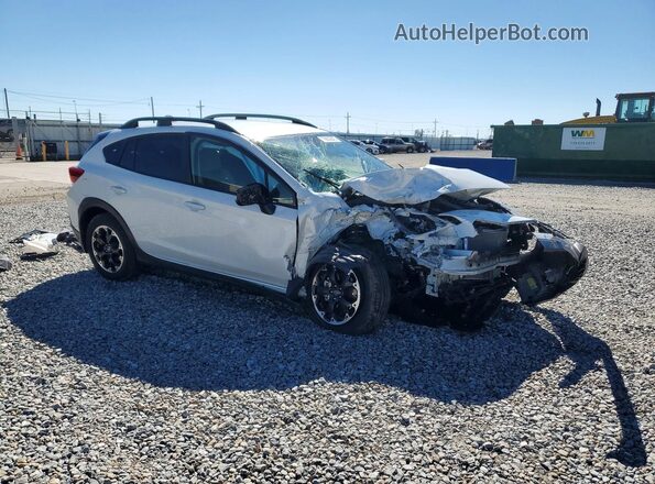 JF2GTAPC8NH258661 2022 SUBARU CROSSTREK White Przód prawy