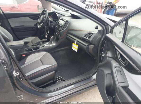 JF2GTAPC9MH393095 2021 SUBARU CROSSTREK Pewter წინა სალონის ხედი