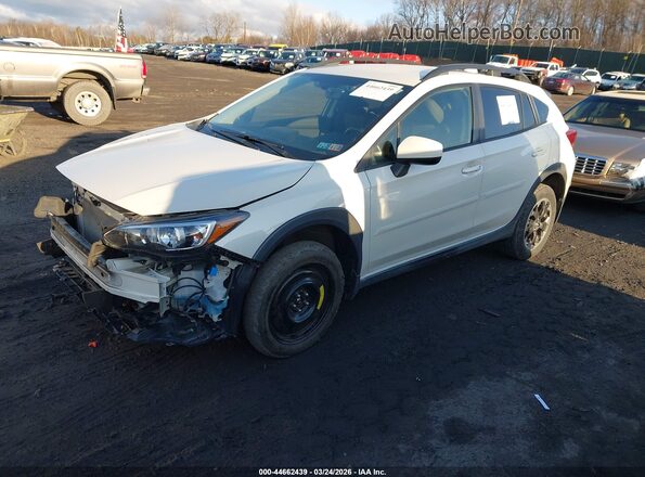 JF2GTAPCXM8228544 2021 SUBARU CROSSTREK White Przód lewy