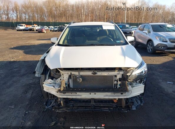 JF2GTAPCXM8228544 2021 SUBARU CROSSTREK White Widok zestawu wskaźników