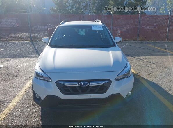 JF2GTHMC1M8286734 2021 SUBARU CROSSTREK White Սարքավորումների վահանակի տեսք
