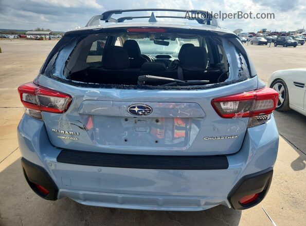 JF2GTHMC1MH242765 2021 SUBARU CROSSTREK Blue უკანა ხედი
