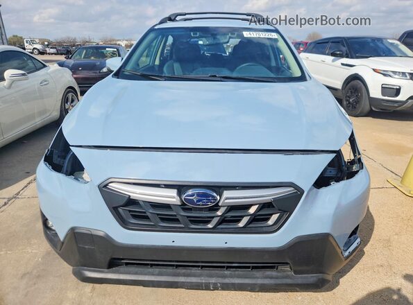 JF2GTHMC1MH242765 2021 SUBARU CROSSTREK Blue წინა ხედი
