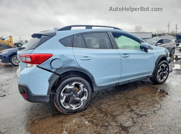 JF2GTHMC2M8305453 2021 SUBARU CROSSTREK Синий Задняя правая четверть