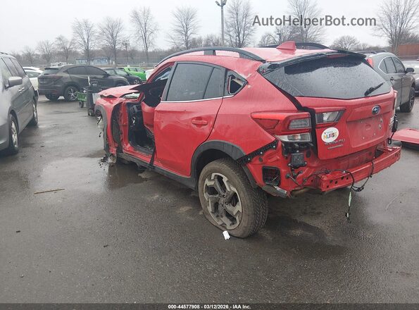 JF2GTHMC4M8284217 2021 SUBARU CROSSTREK Красный Задняя левая четверть