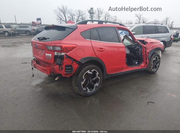 JF2GTHMC4M8284217 2021 SUBARU CROSSTREK Красный Задняя правая четверть