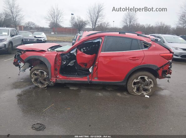 JF2GTHMC4M8284217 2021 SUBARU CROSSTREK Красный Вид задней части салона