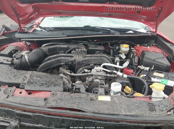 JF2GTHMC4M8284217 2021 SUBARU CROSSTREK Красный Вид сзади